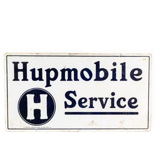 1915 Hupmobile Service DSP Advertising Sign