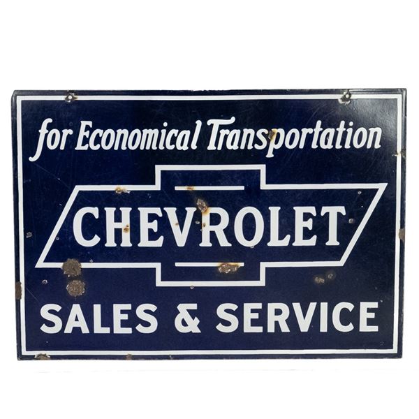 Chevrolet Sales & Service DSP Advertising Sign