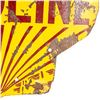 Image 3 : 25" Shell Gasoline Clamshell DSP Advertising Sign