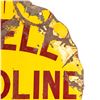 Image 6 : 25" Shell Gasoline Clamshell DSP Advertising Sign
