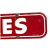 Image 3 : Farm Tires Double Sided Porcelain Advertising Sign