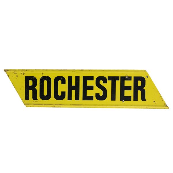 Rochester Double Sided Metal Advertising Sign