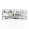 Image 1 : Business District Single Sided Advertising Sign