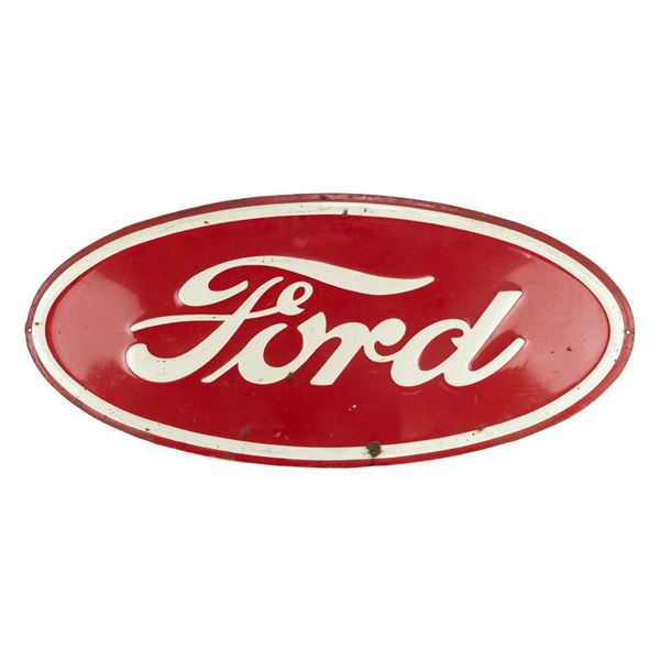 Ford SST Single Sided Embossed Advertising Sign