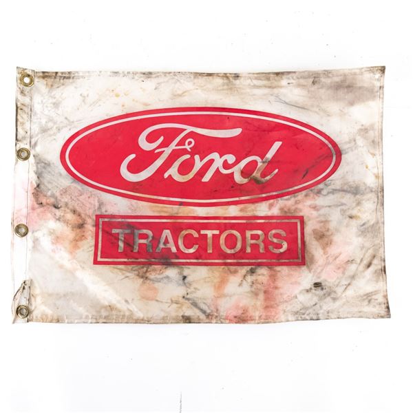 Ford Tractors Advertising Flag