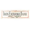 Image 1 : Iron Exchange Bank Canvass Advertising Sign