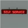 Image 1 : "Self Service" Single Sided Advertising Neon Sign