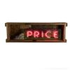 Image 1 : Classic PRICE Neon Advertising Sign