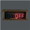Image 10 : Classic "On Off"  Neon Advertising Sign