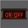 Image 1 : Classic "On Off"  Neon Advertising Sign