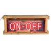 Image 5 : Classic "On Off"  Neon Advertising Sign