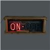Image 9 : Classic "On Off"  Neon Advertising Sign