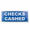 Image 1 : Checks Cashed Acrylic Illuminated Sign