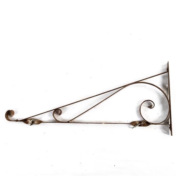 34" Ornamental Advertising Sign Hanging Bracket