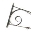 Image 7 : 54" Double Sided Advertising Sign Hanging Bracket