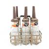 Image 9 : (6) Standard Oil Service Motor Oil Bottles w Rack