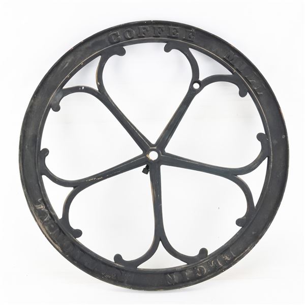 28" Elgin National Coffee Mill Wheel Grinder