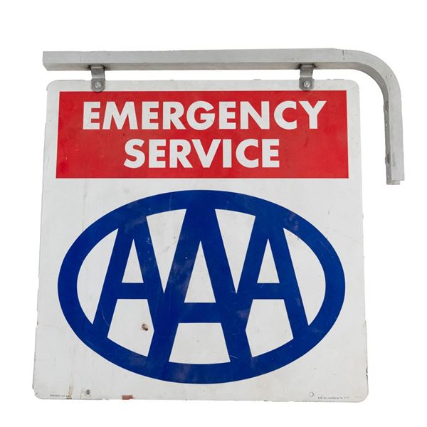 AAA Emergency Service Hanging Advertising Sign