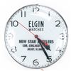 Image 3 : Elgin Watches Inspector Dealer Advertising Clock