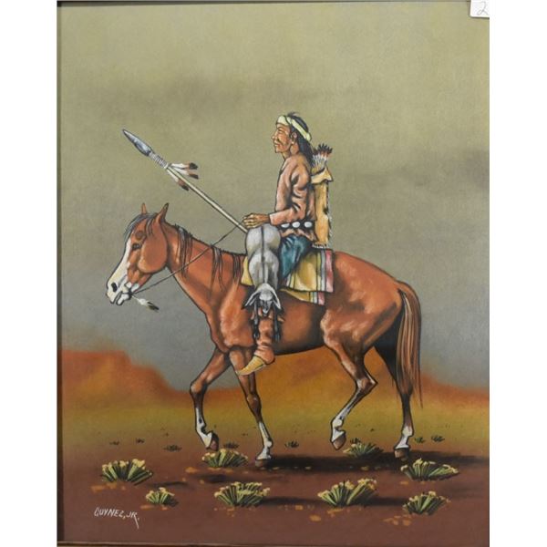 NAVAJO PAINTING (GUY NEZ JR)