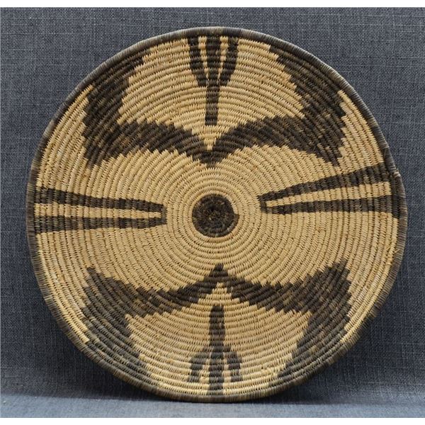 YAVAPAI APACHE BASKETRY BOWL (BESSIE MIKE)