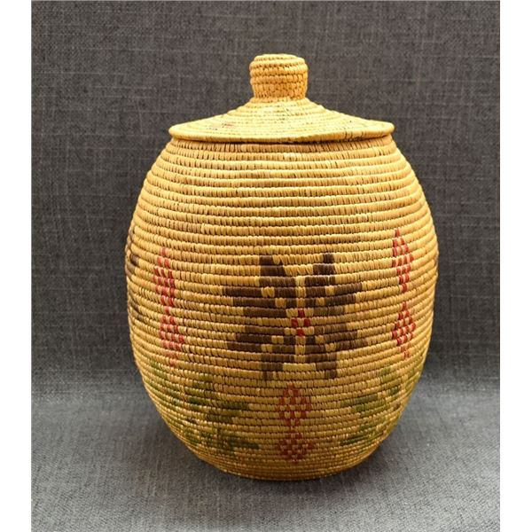 ESKIMO LIDDED BASKET