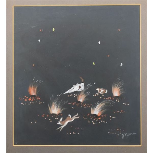 NAVAJO PAINTING (BEATIN YAZZ)