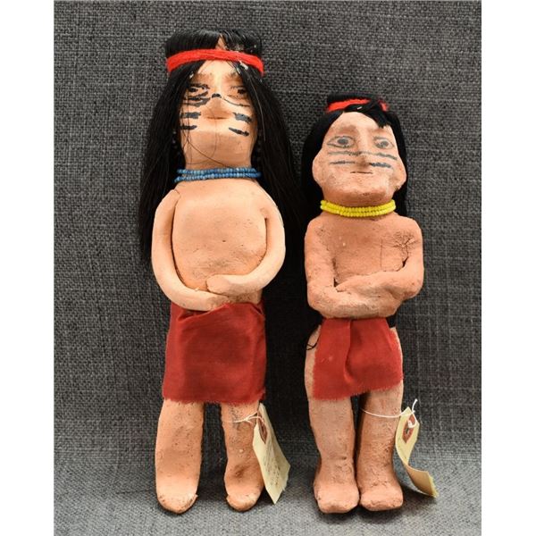 QUECHAN / YUMA POTTERY DOLLS (MINA HILLS)