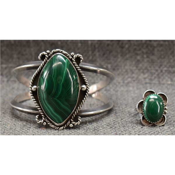 NAVAJO BRACELET AND RING