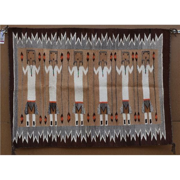 NAVAJO YEI TEXTILE