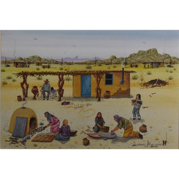 PAPAGO PAINTING (MICHEAL CHIAGO)