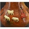 Image 8 : NAVAJO POTTERY WEDDING VASE (BETTY MANYGOATS)