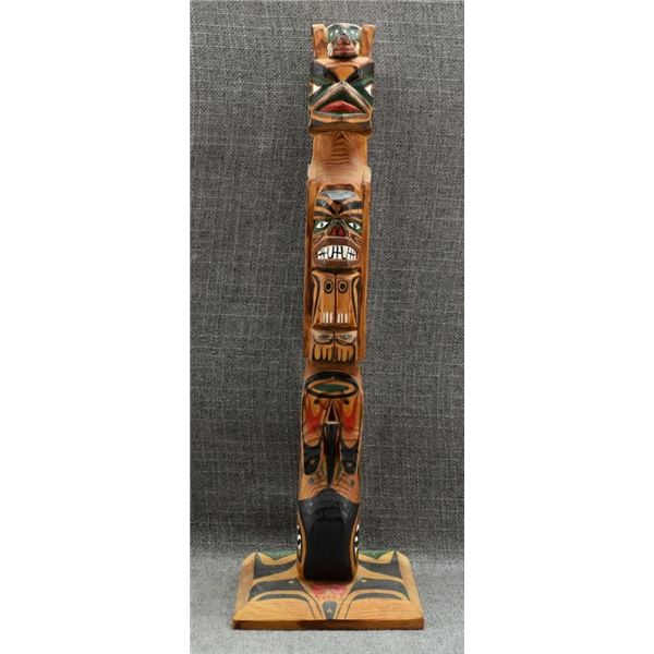 NORTH WEST COAST TOTEM POLE (FREDDIE SMITH)