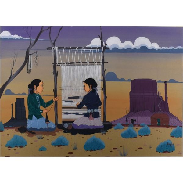 NAVAJO PAINTING (JERRY LEE)
