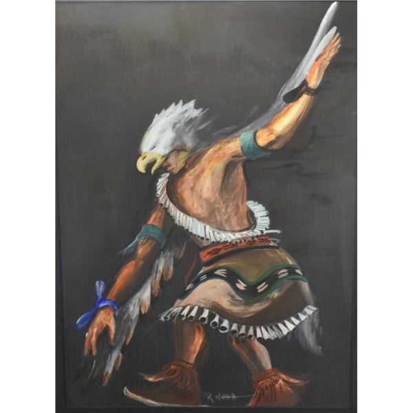 HOPI PAINTING (RAYMOND NAHA)