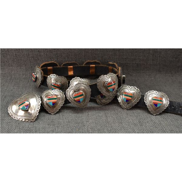 NAVAJO CONCHO BELT