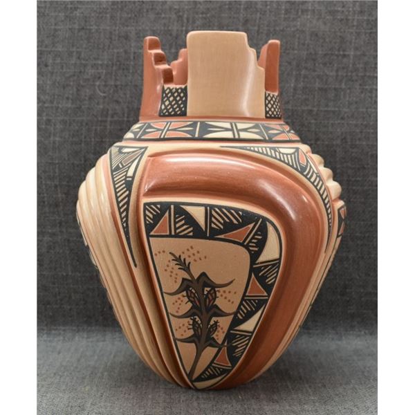JEMEZ POTTERY VASE (BERTHA GACHUPIN)