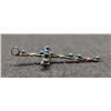 Image 4 : NAVAJO CROSS PIN/PENDANT