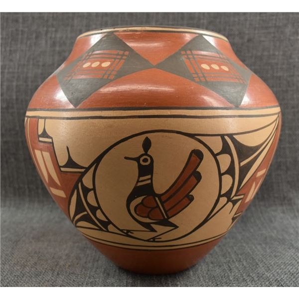 ZIA INDIAN POTTERY OLLA (ELEANOR PINO GRIEGO)