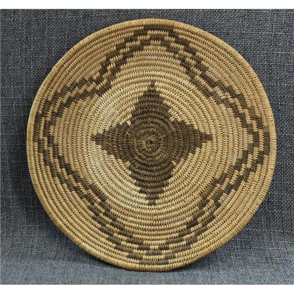 APACHE BASKETRY PLAQUE