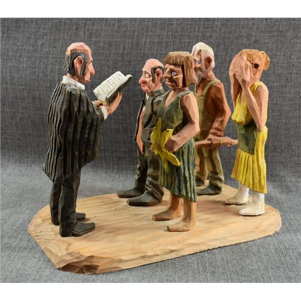 WESTERN WOOD CARVING (JESSE GURULE)