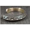 Image 3 : NAVAJO SILVER BRACELET (GARY REEVES)