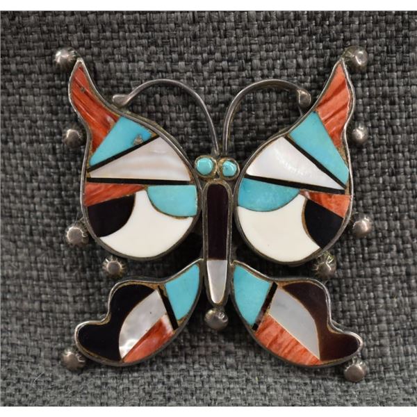 ZUNI BUTTERFLY PIN