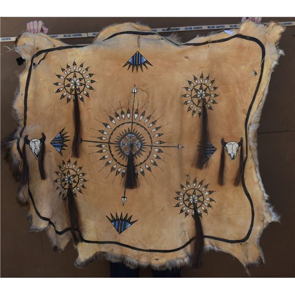 PLAINS PAINTED ELK HIDE