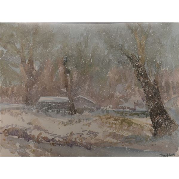 MEXICAN WATER COLOR (MANUEL GREGORIO ACOSTA)