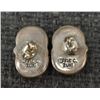 Image 2 : ZUNI SILVER EARRINGS (EFFIE CALAVAZA)