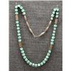 Image 1 : STERLING SILVER AND TURQUOISE NECKLACE