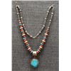 Image 1 : NAVAJO PENDANT AND NECKLACE