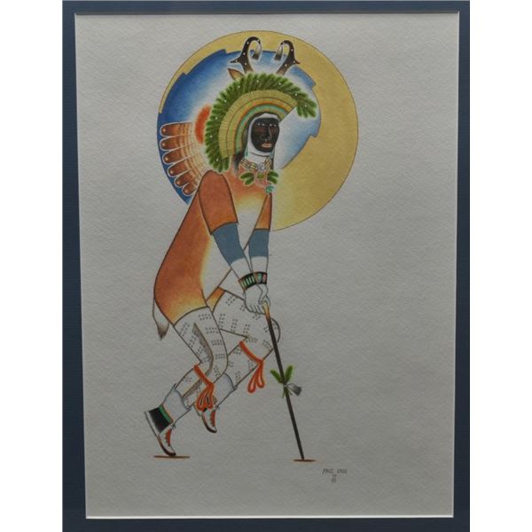 TESUQUE PAINTING (PAUL VIGIL)