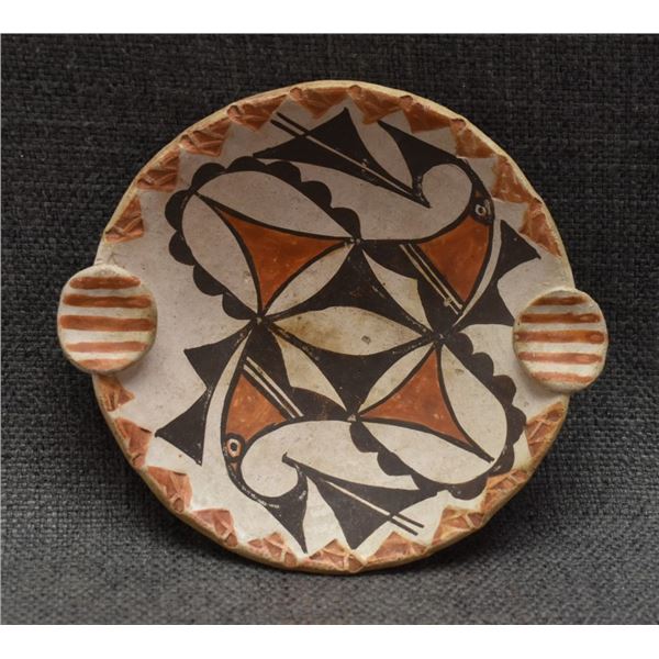 ACOMA POTTERY ASHTRAY